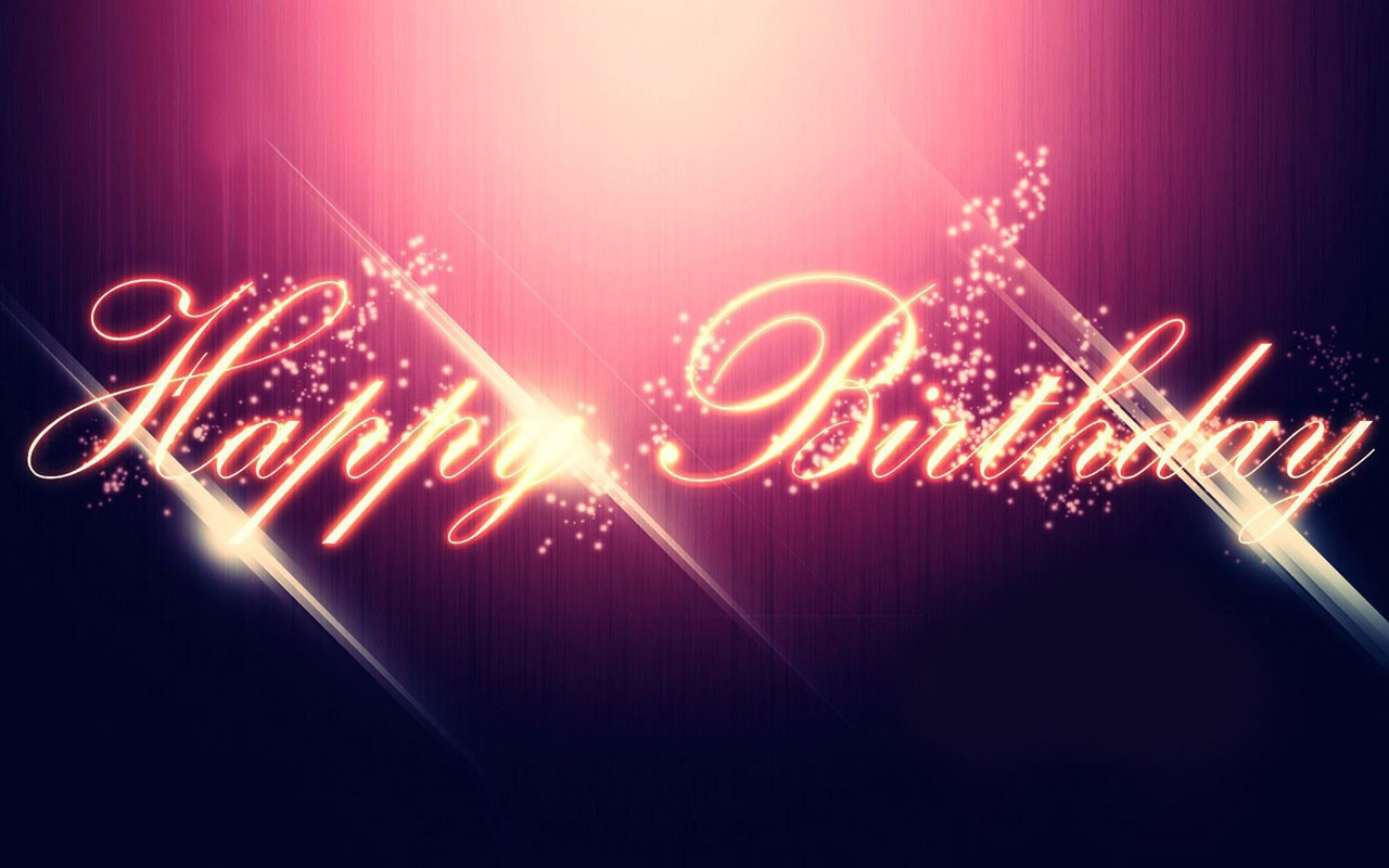 Счастья в День рождения