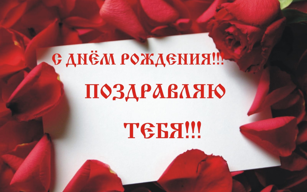 Лепестки роз на день рождения