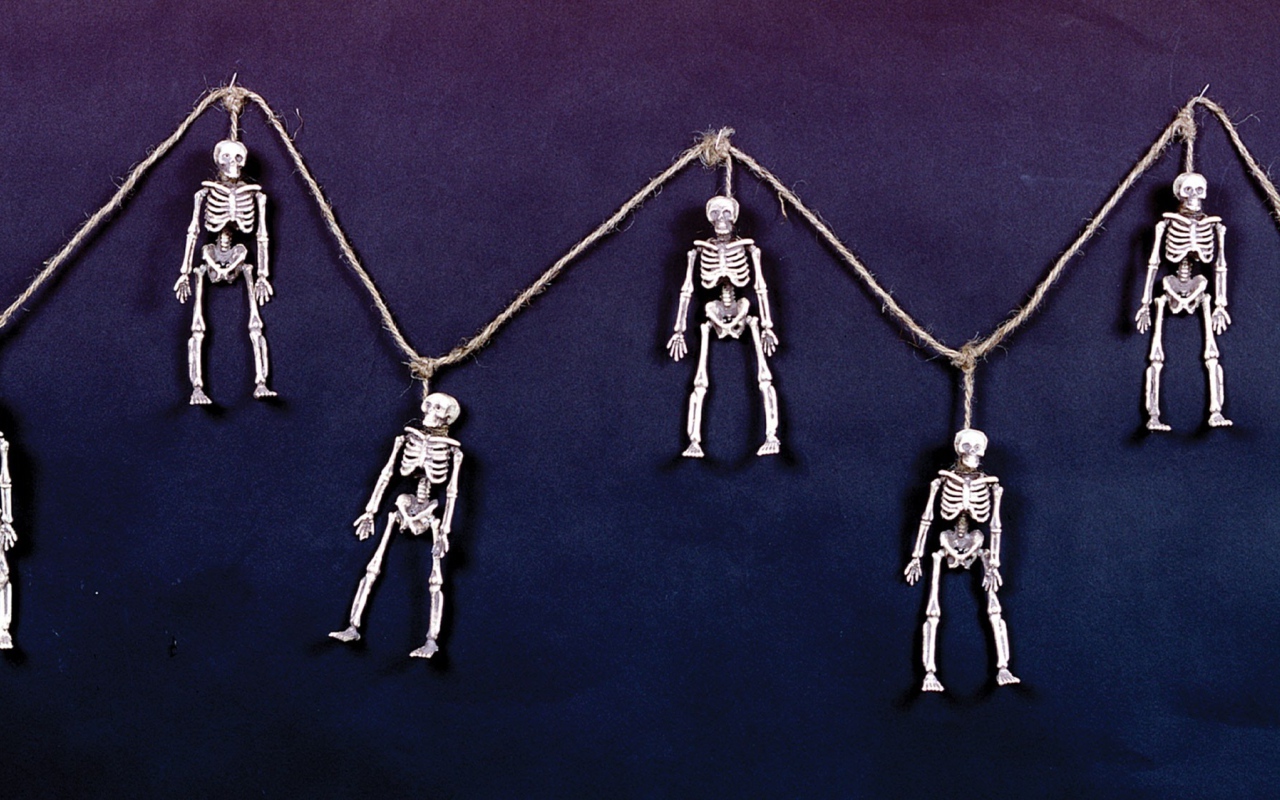 Гирлянда на хэллоуин