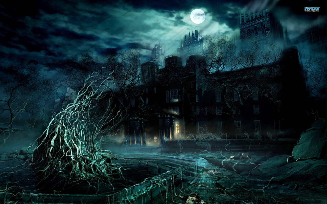 Хэллоуин Особняк с привидениями