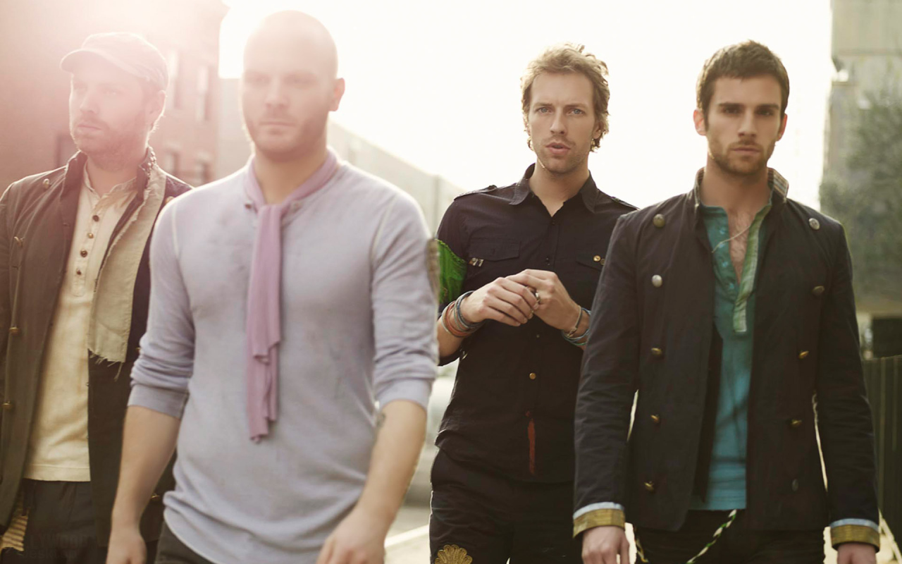 Coldplay на солнце