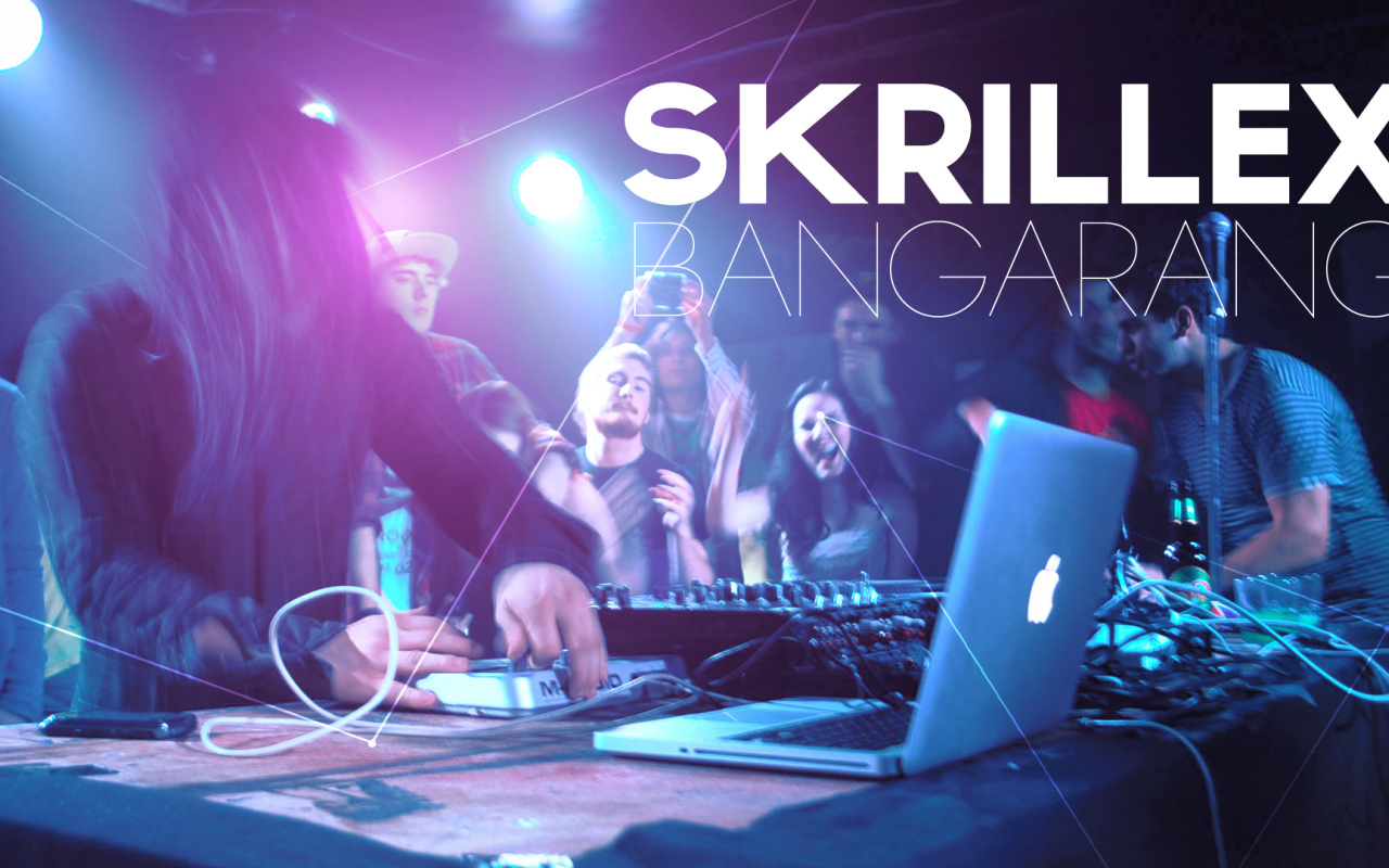 Skrillex в клубе