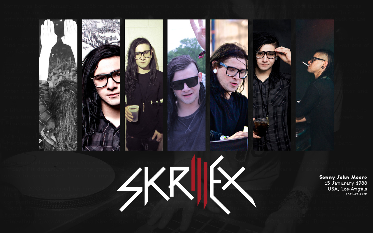 Skrillex моменты жизни