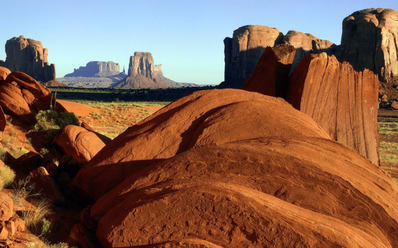 Монументальные скалы Аризоны