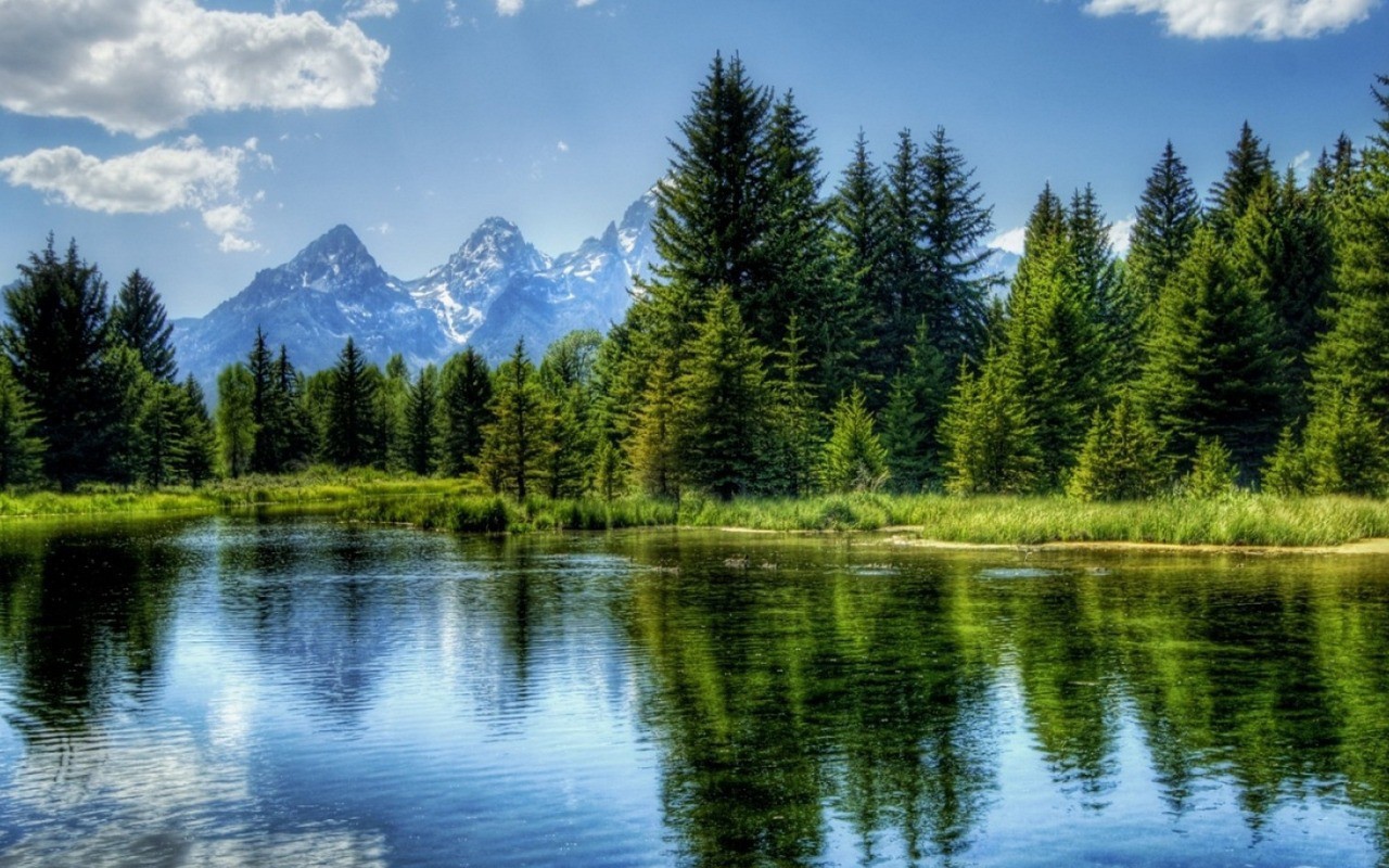 Зеркало в горах