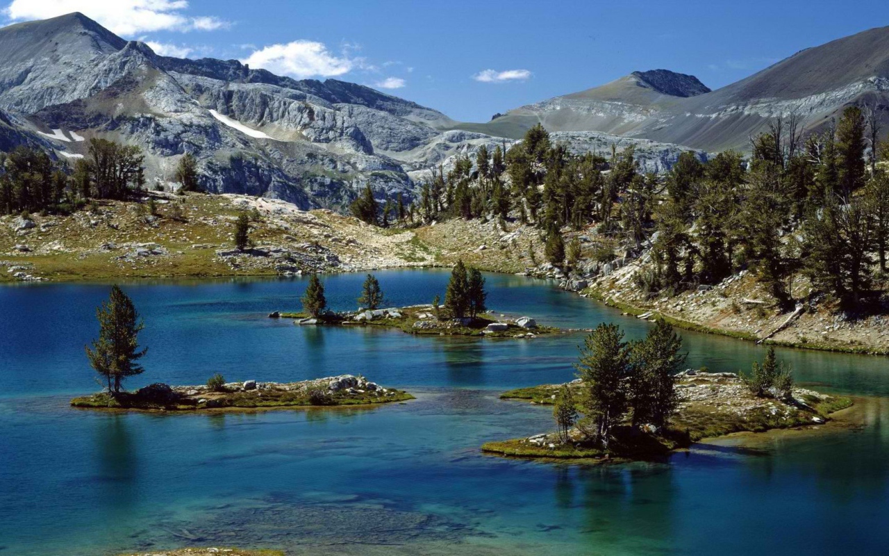 Горное озеро в Орегоне