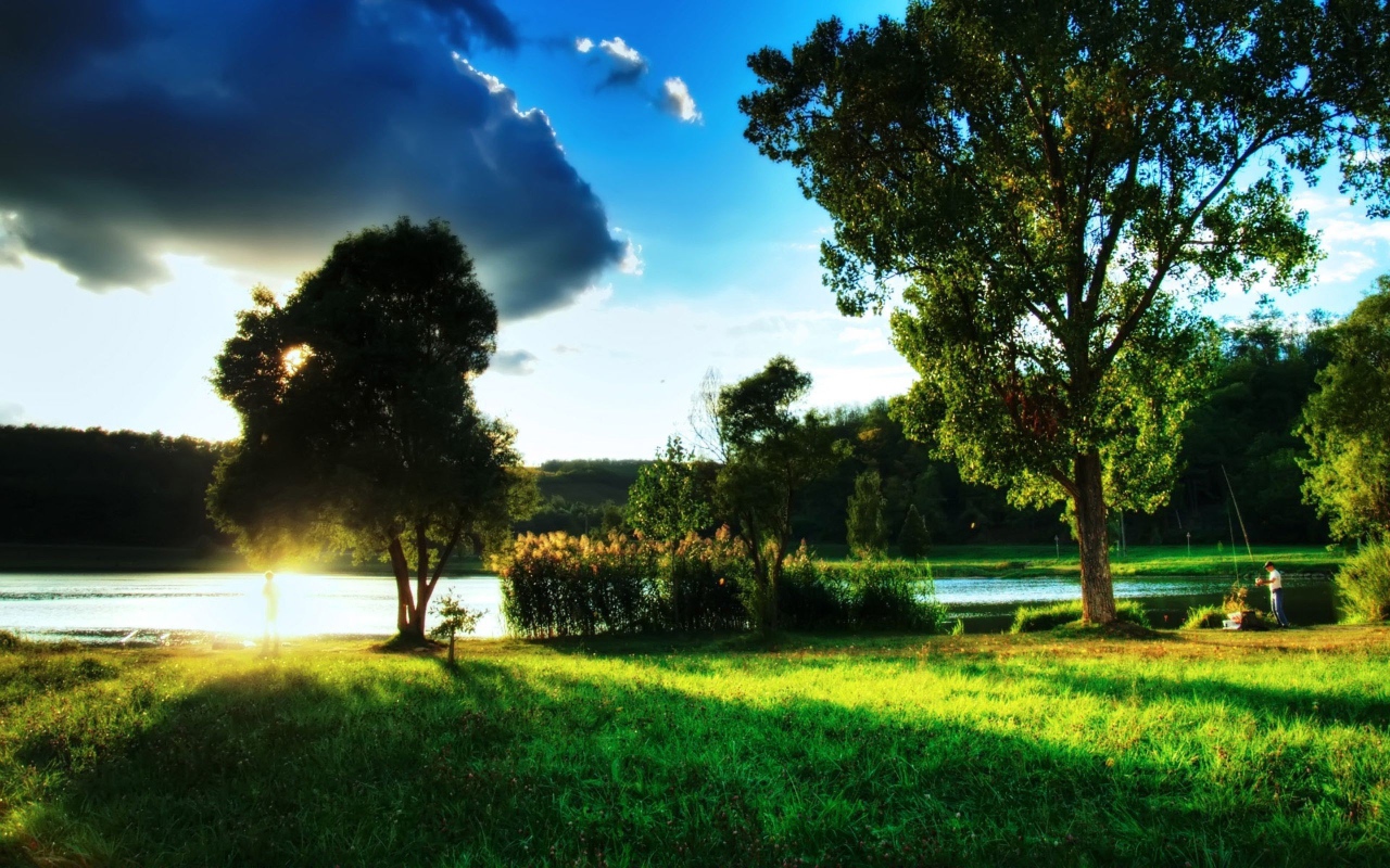 Рыбалка на восходе