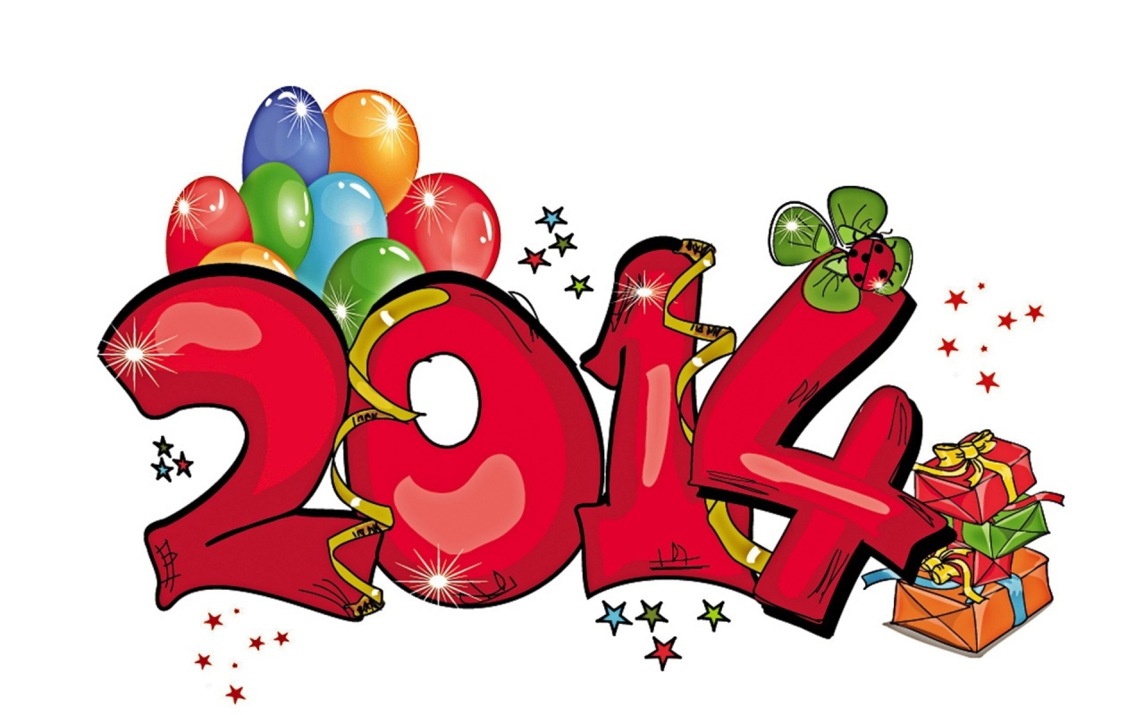 2014, красивый рисунок