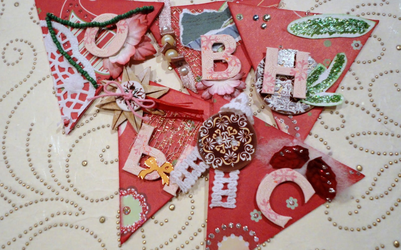 Гирлянда из флажков