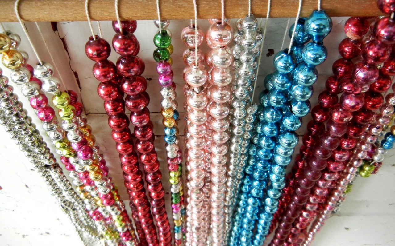 Стеклянные гирлянды