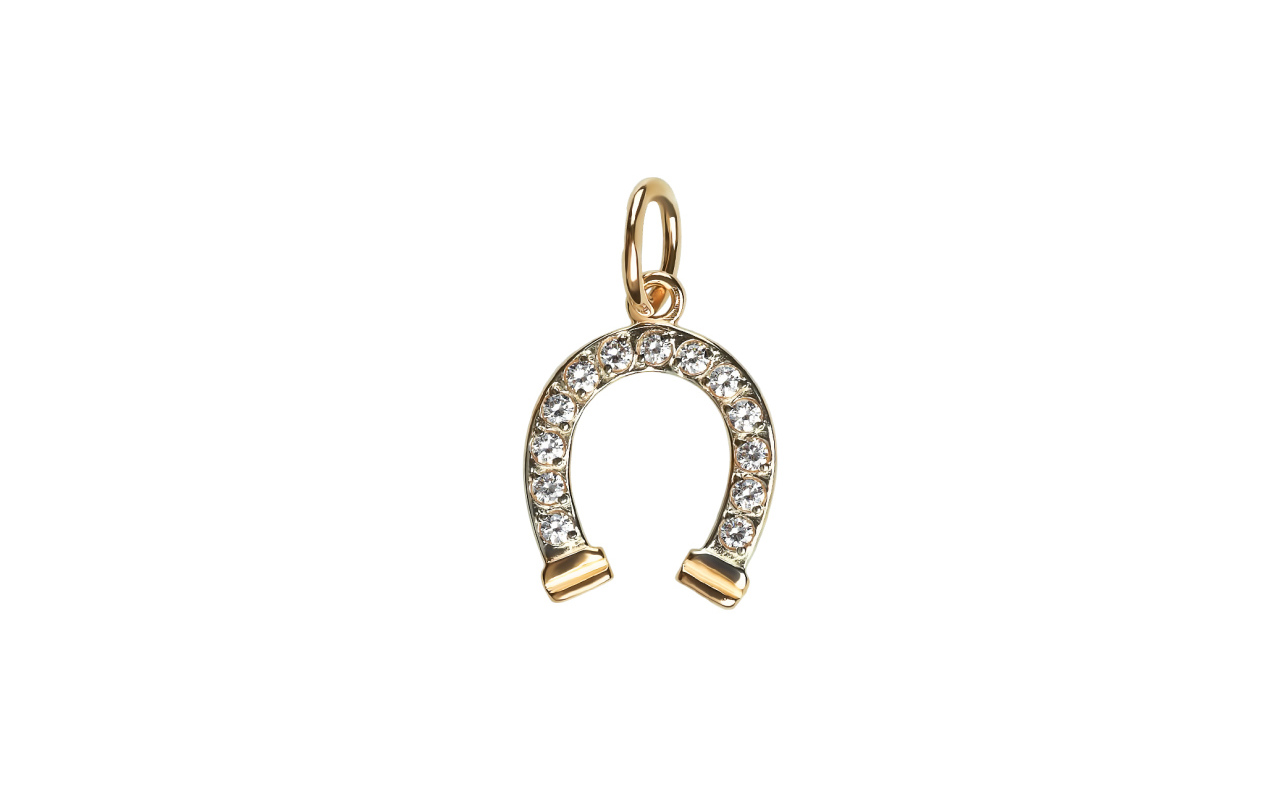 Подкова новогодней лошади