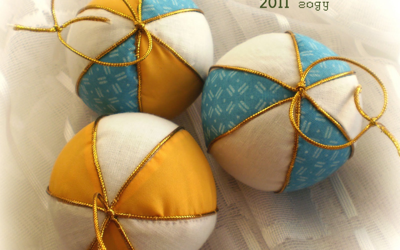 Mягкие елочные игрушки