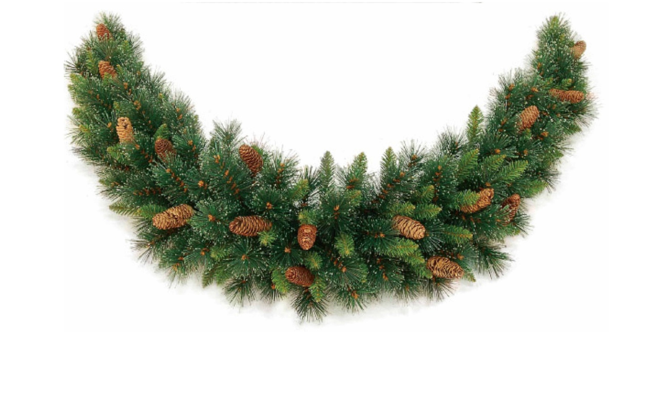Хвойные гирлянды