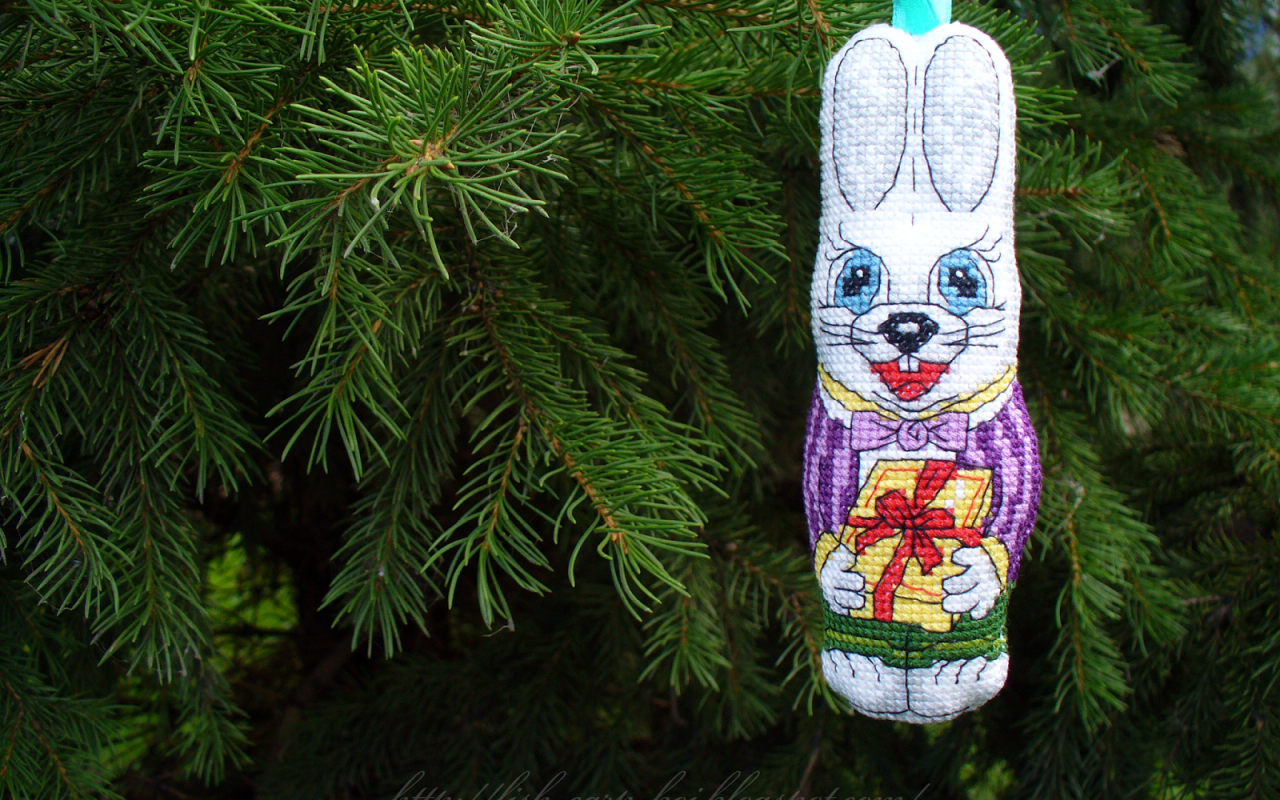 Шоколадные елочные игрушки