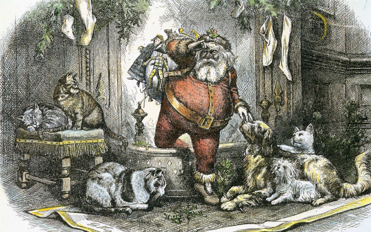 Дед мороз и серый волк