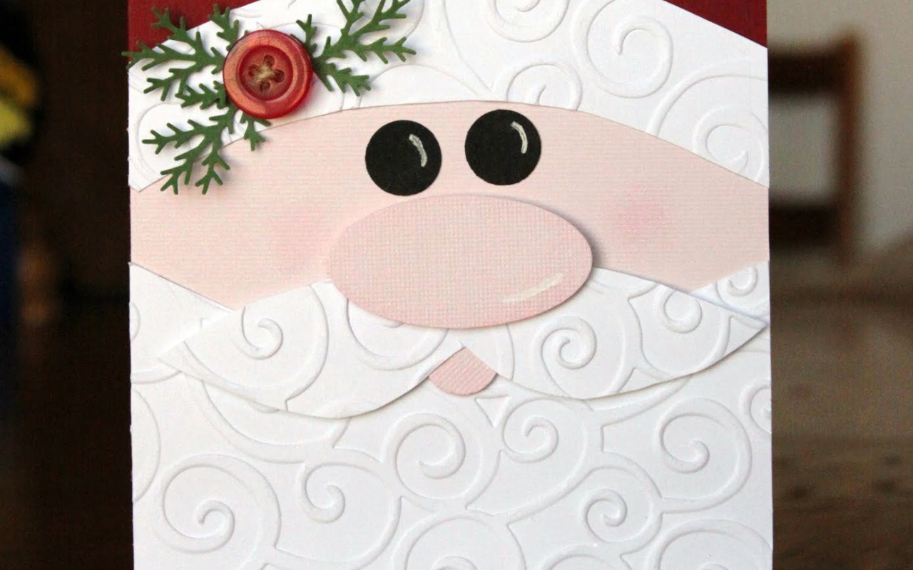 Дед мороз из бумаги