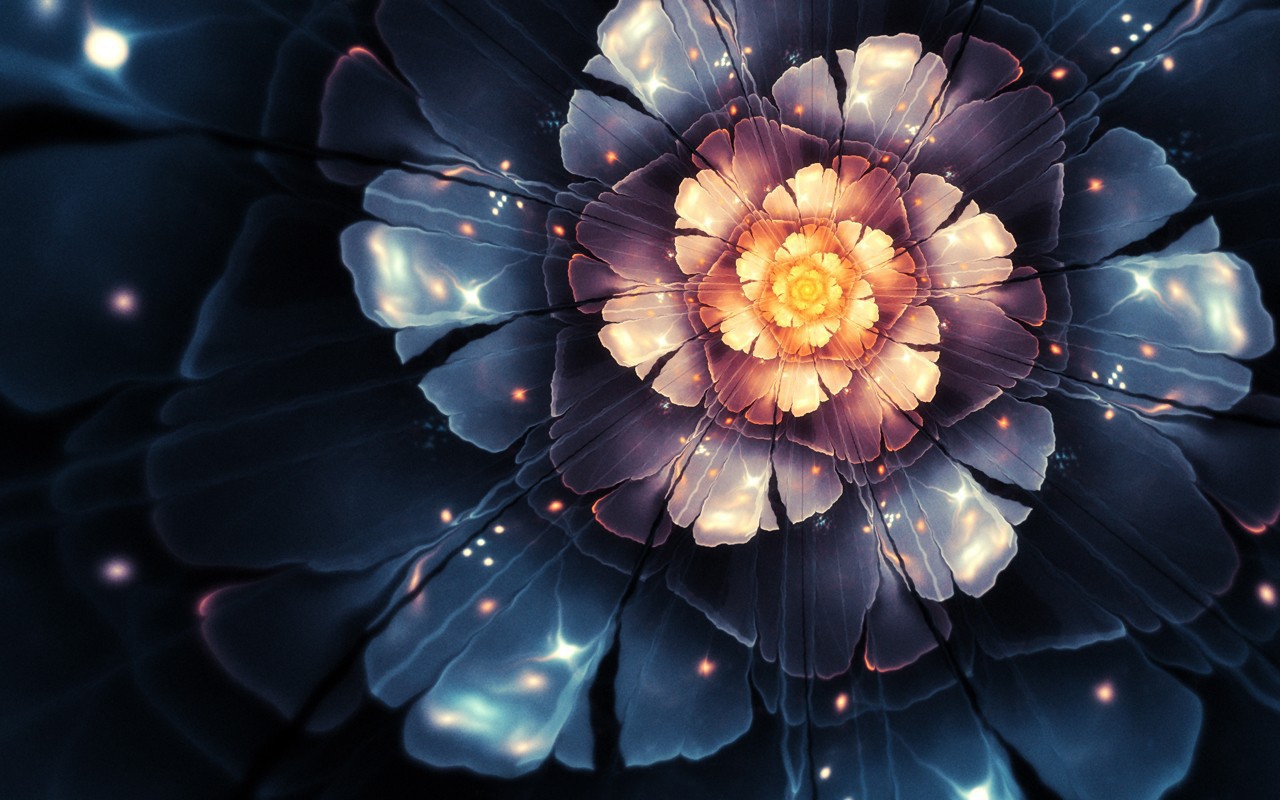 Фантастический цветок