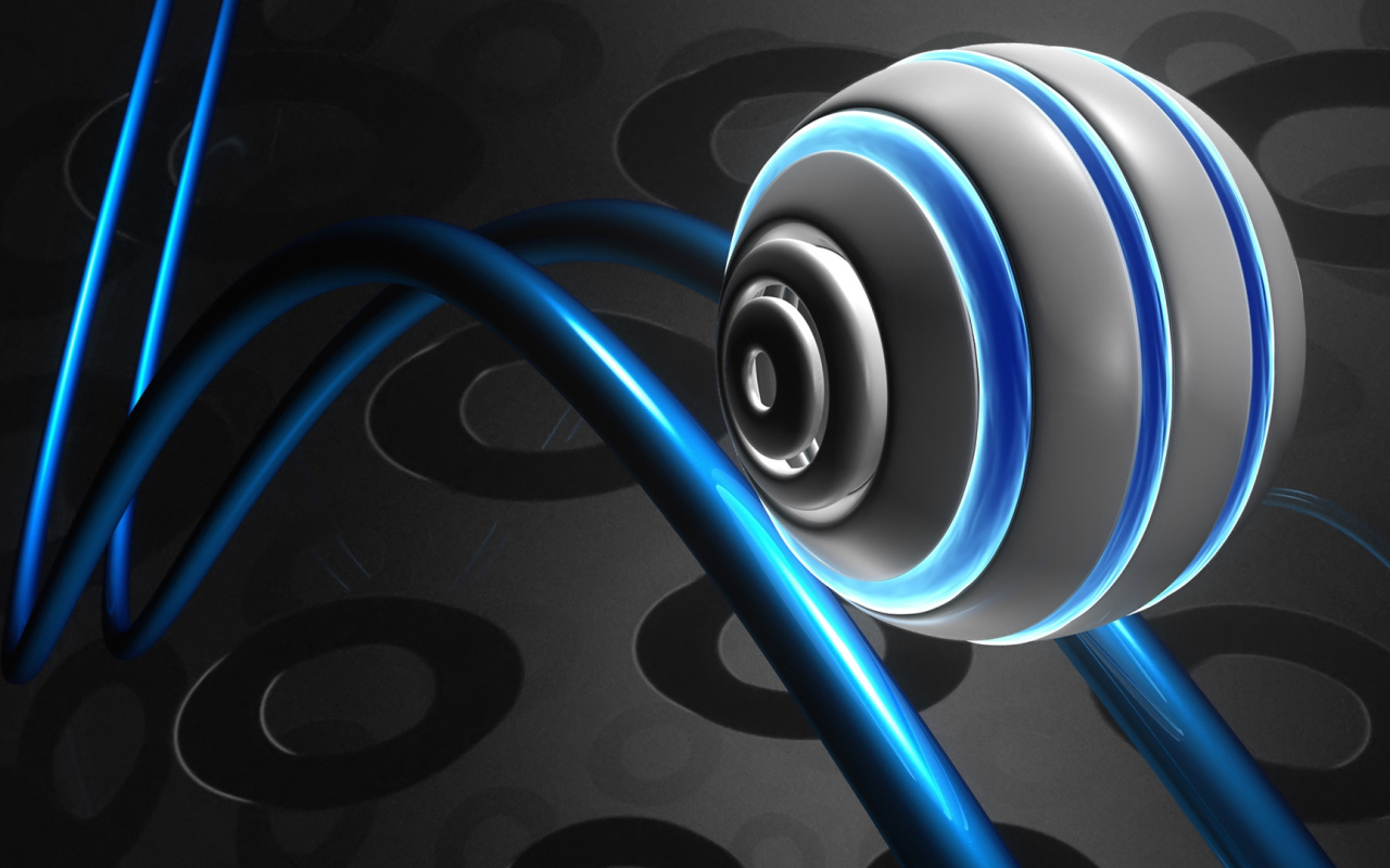 Шар катится по рельсам