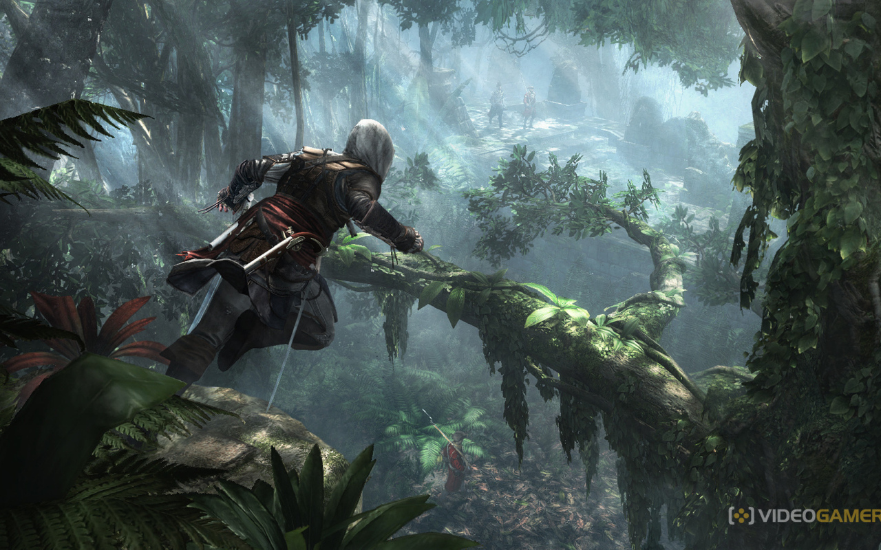 Assassin's creed IV в джунглях