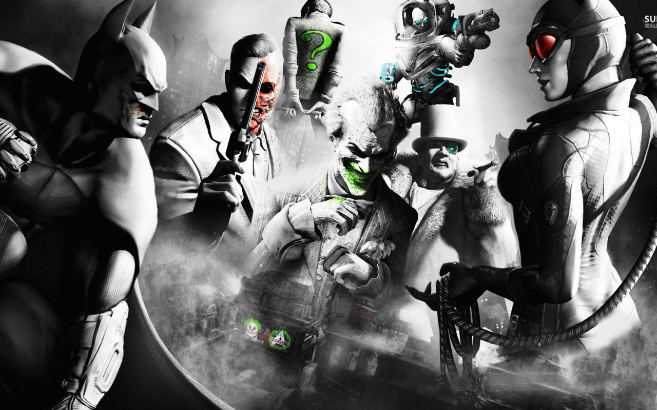Batman: Arkham Orgins все герои