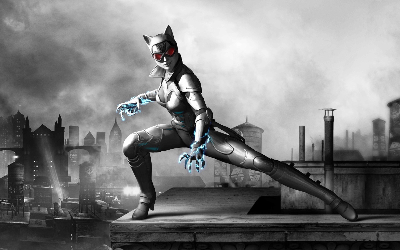 Batman: Arkham Orgins Женщина-кошка