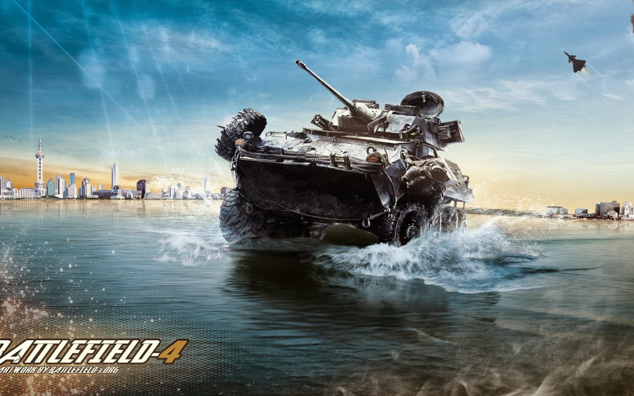  Battlefield 4 военная машина