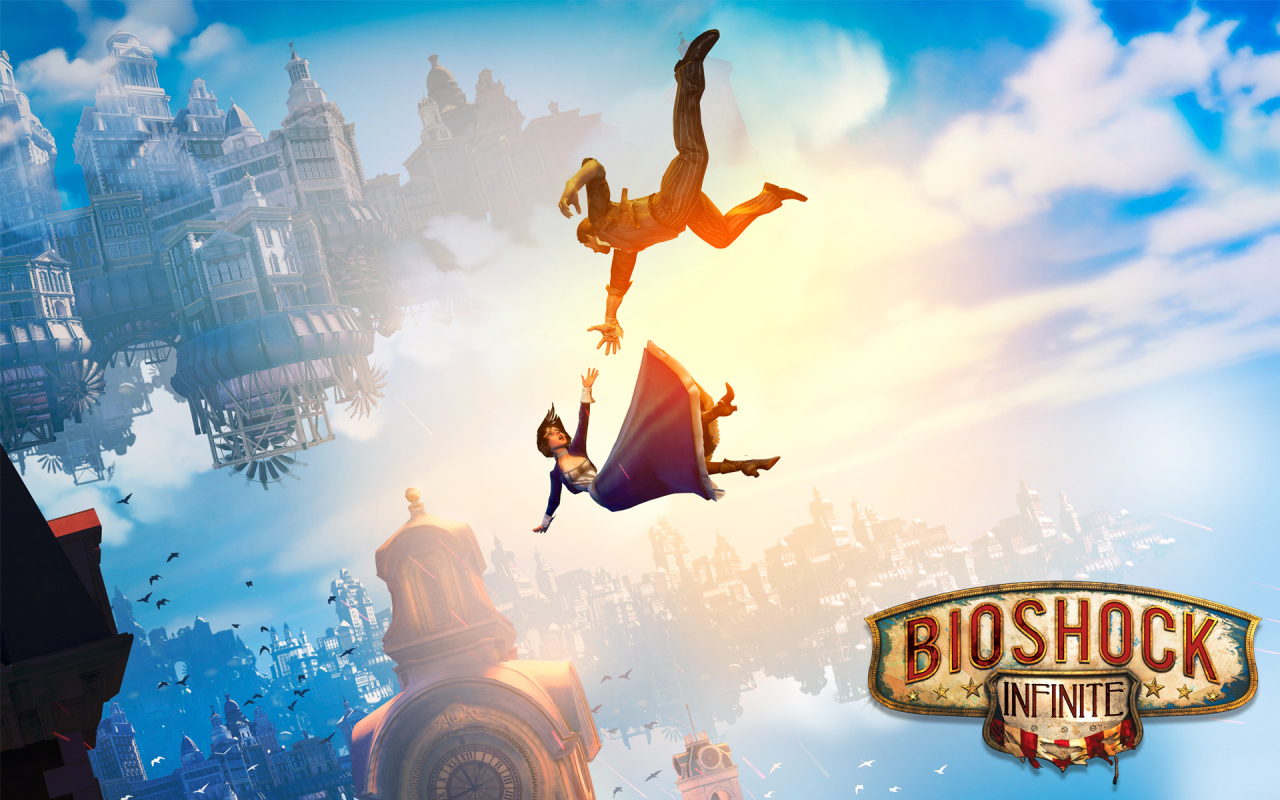 Bioshock Infinite: герой спасает даму