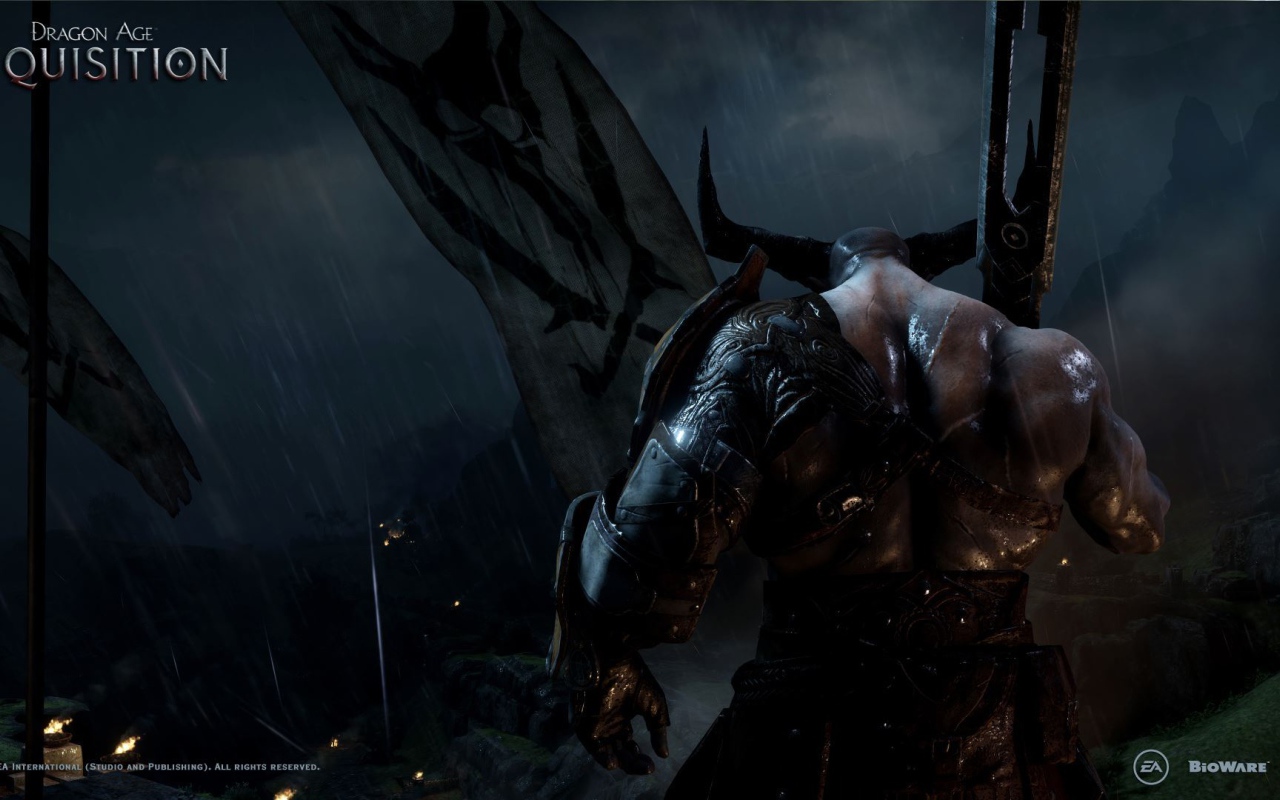 Dragon Age Inquisition: воин с топором