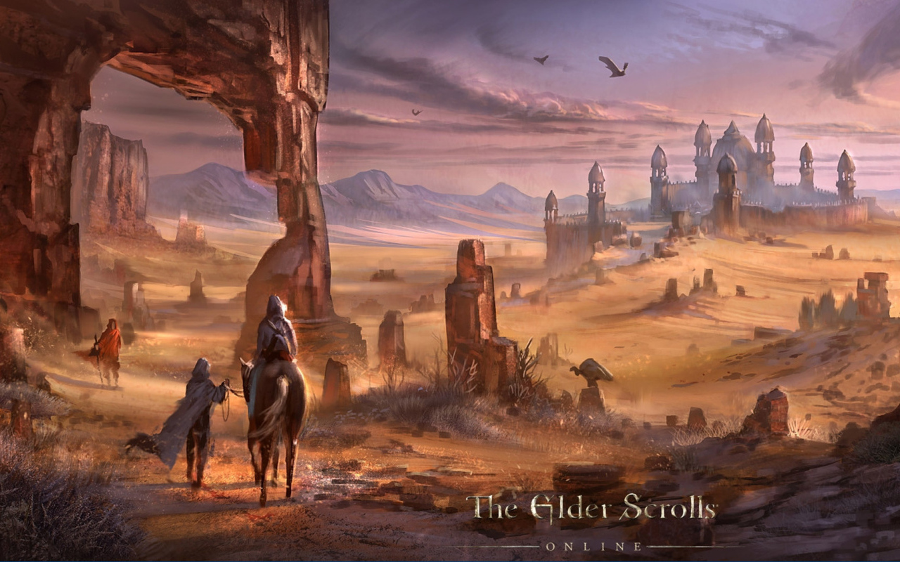Elder Scrolls Online: город в пустыне