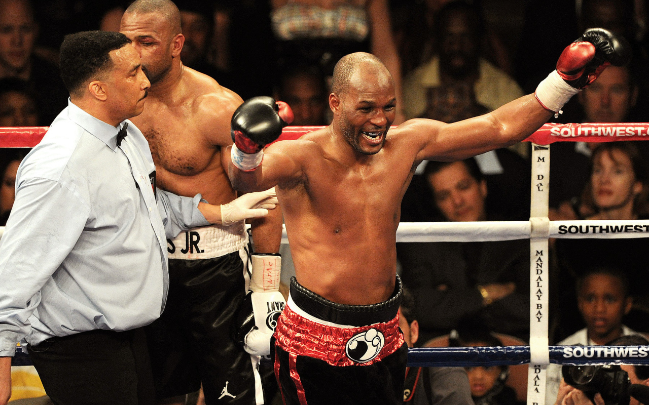 Знаменитый боксер Бернард Хопкинс