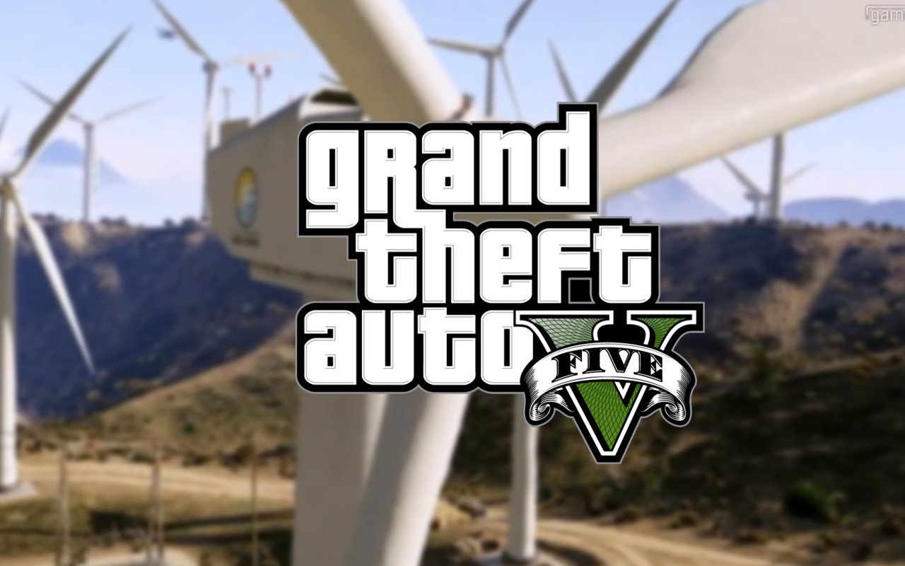 Grand Theft Auto V ветряная мельница