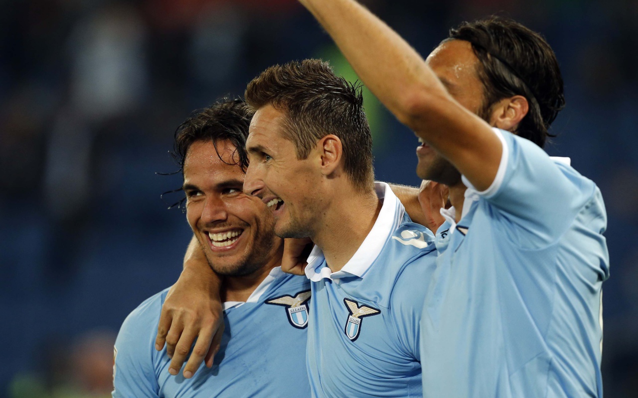 Лацио Мирослав Клозе и его команда