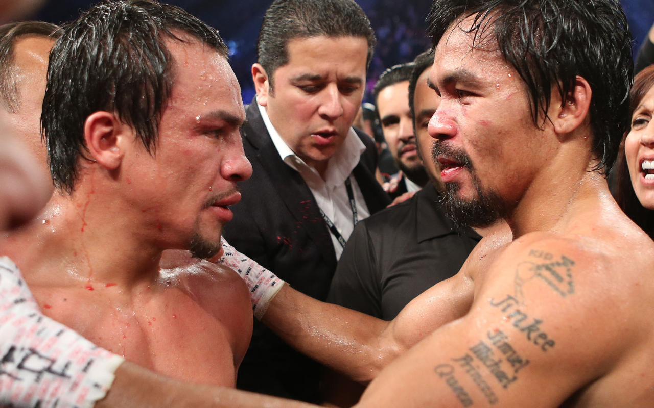 Легендарный боксер Хуан Мануэль Маркес