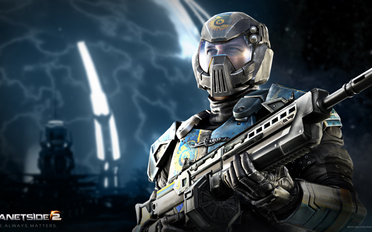 Planetside 2: Штурм солдат