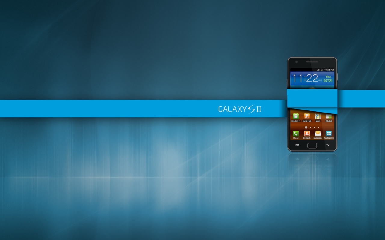  Samsung Galaxy S2, красивая картинка