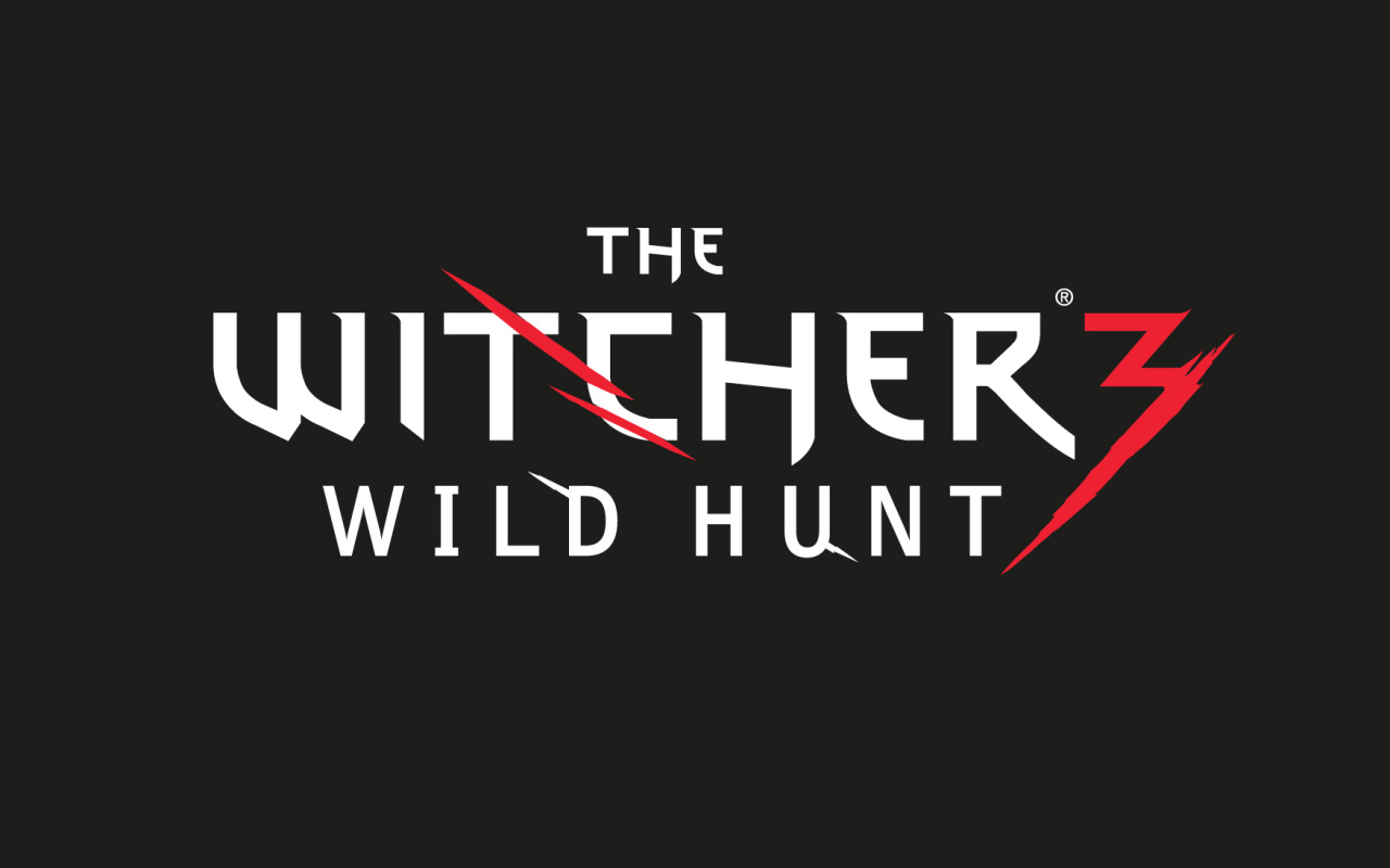 The Witcher 3: Wild Hunt: черные обои 