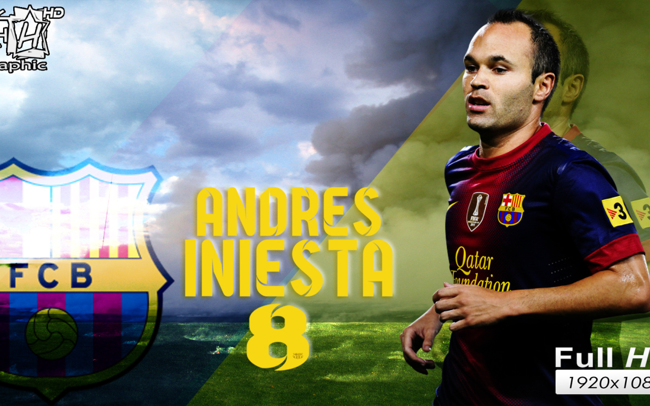 Лучший футболист Барселоны Андрес Иньеста