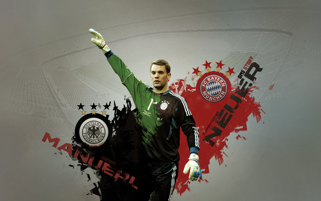 Лучший футболист Баварии Мануэль Нойер