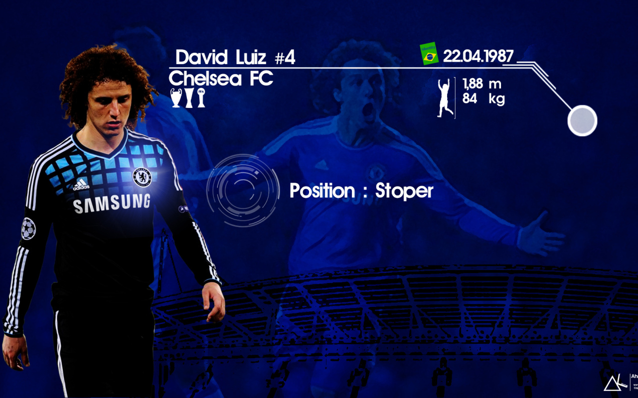 Лучший футболист Челси Давид Луис