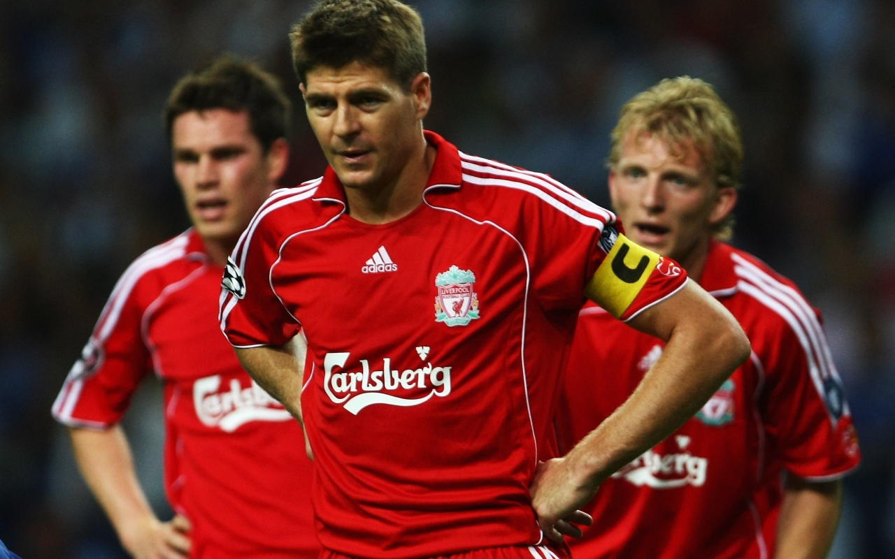 Лучший футболист Ливерпуля Стивен Джеррард