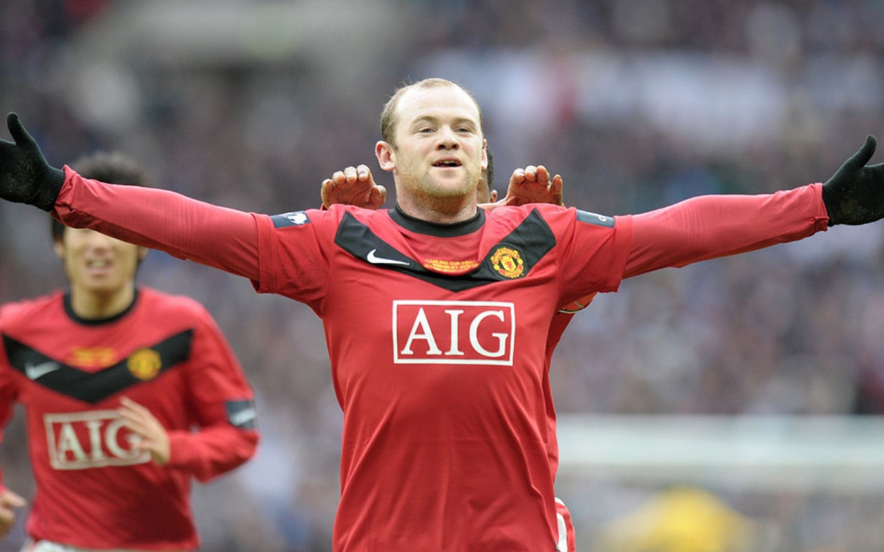 The best player of Manchester United Wayne Rooney