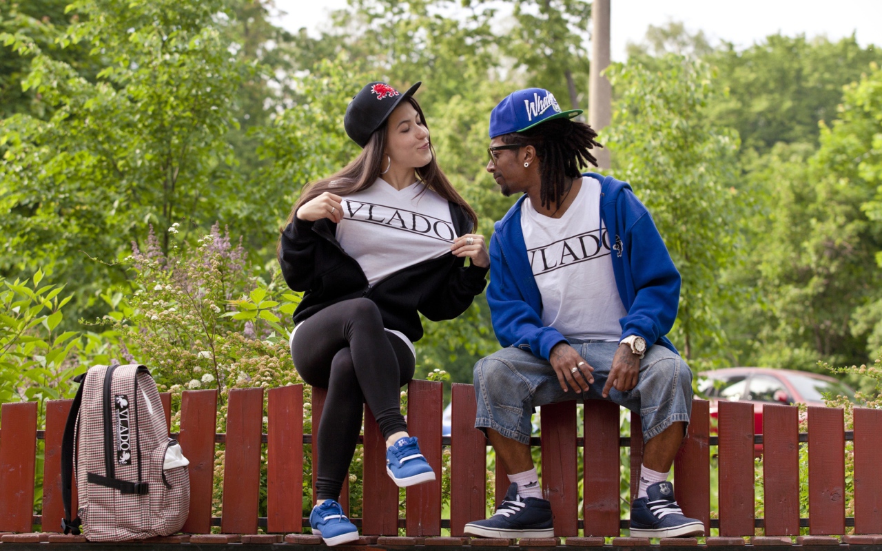 Парочка, стиль swag