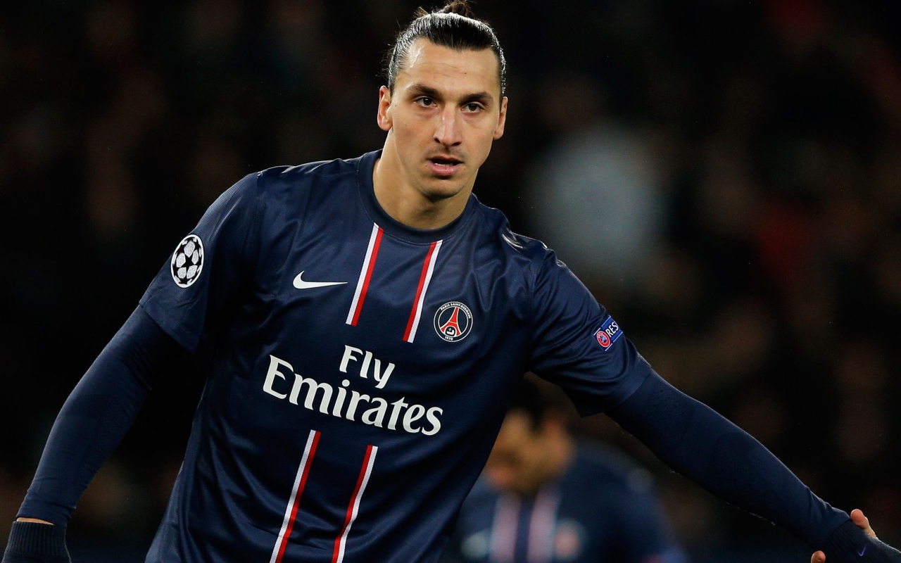 Нападающий ПСЖ Златан Ибрагимович