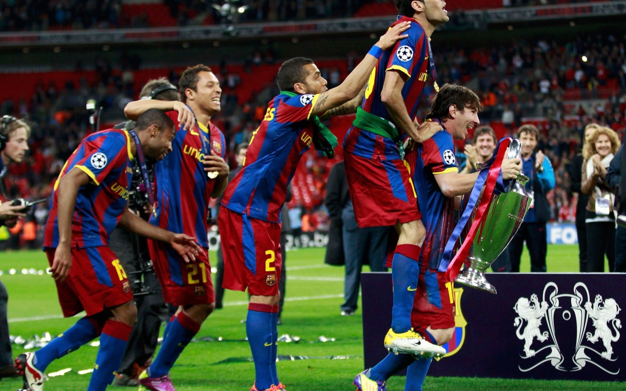 The halfback of Barcelona Sergio Busquets victorious again