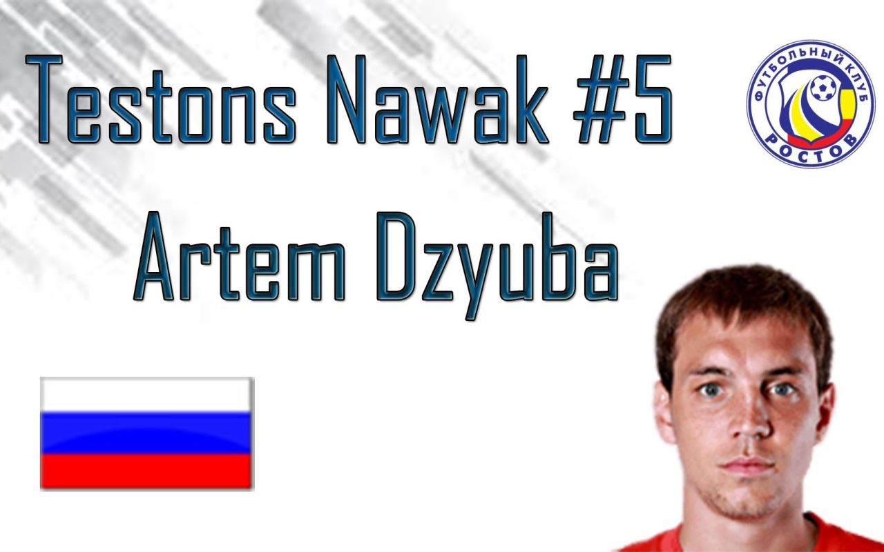 Игрок Ростова Артем Дзюба на белом фоне