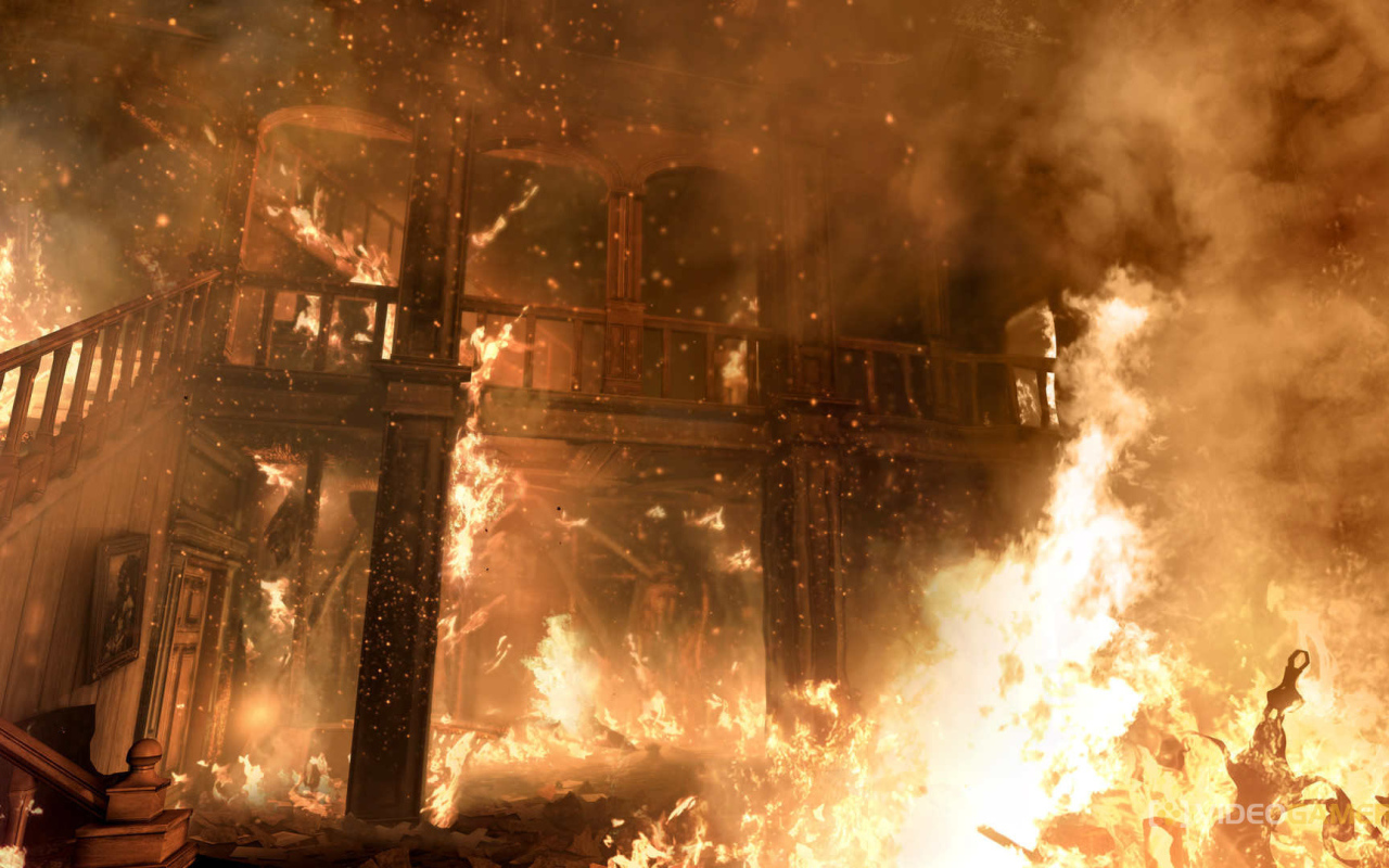 Thief: здание в огне