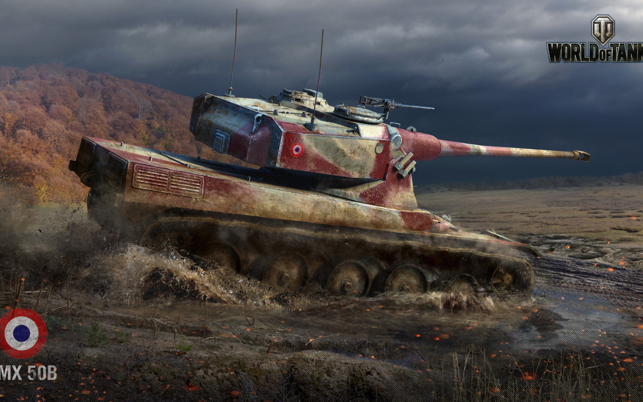 World of Tanks: французский танк AMX50B
