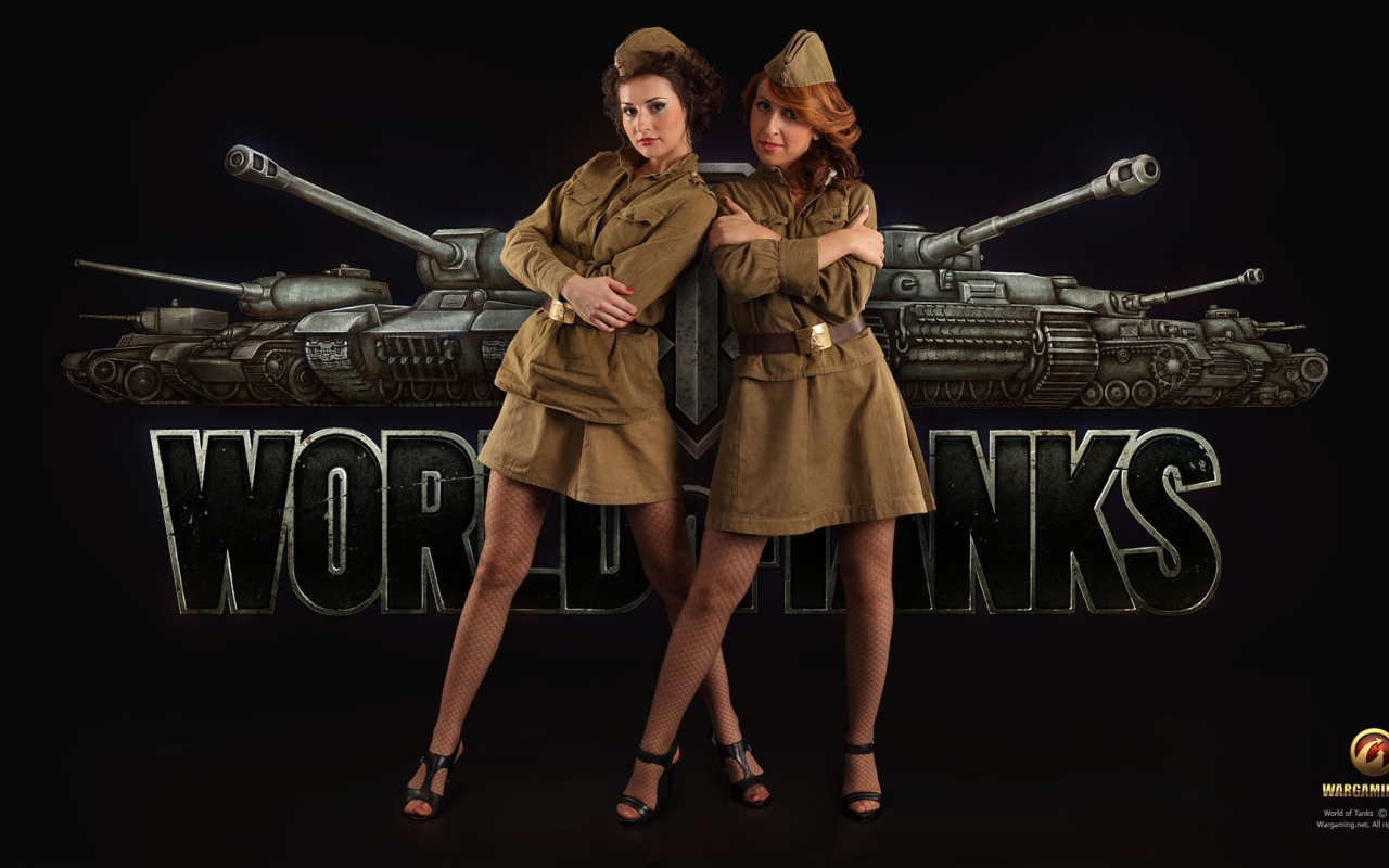 Девушки из World of Tanks