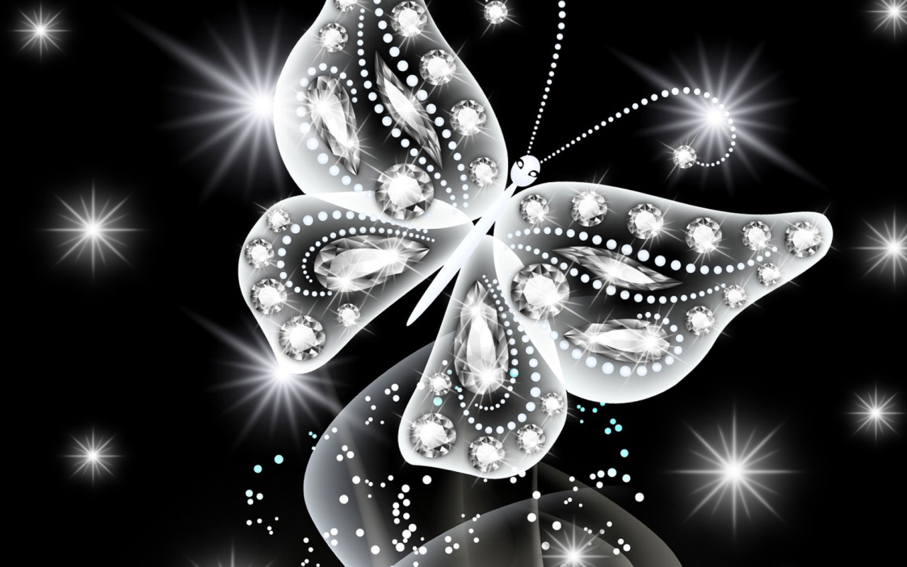 Черная бабочка