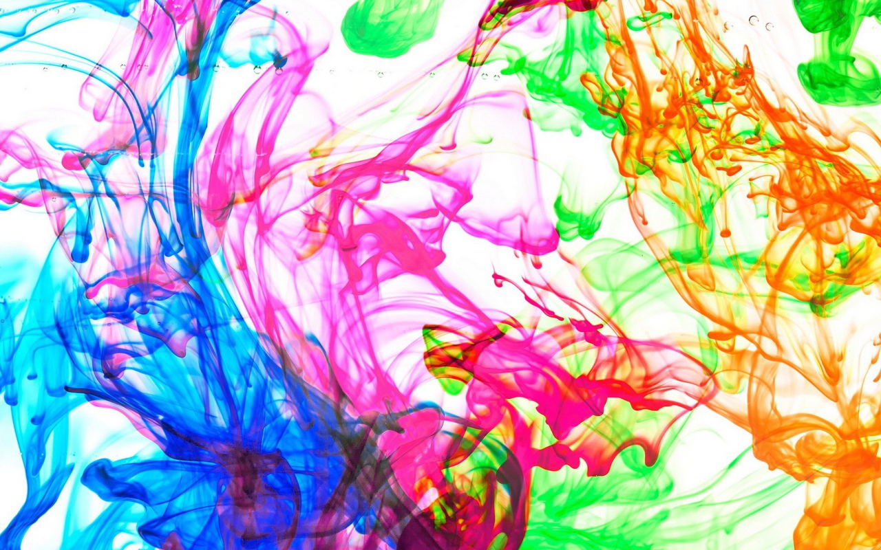 Разноцветный дым